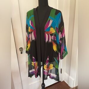 100% silk kimono vintage top